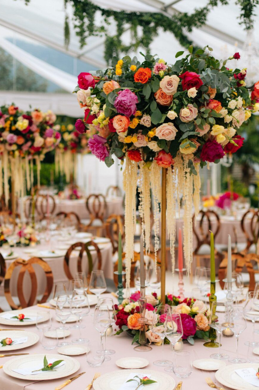 Vibrant Vows: 15 Stunning Bright and Bold Wedding Decor Ideas